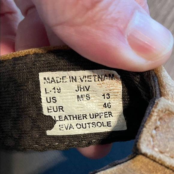 Reef Men Dark Brown Flip Flops Size 13 Leather Beach Contemporary Outdoor - Picture 7 of 11